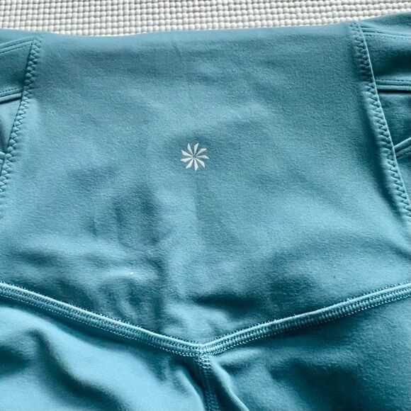 ATHLETA Elation Pirouette 1X Tights 7/8 Waist  blueYoga Pants Workout Leggings - Picture 11 of 16